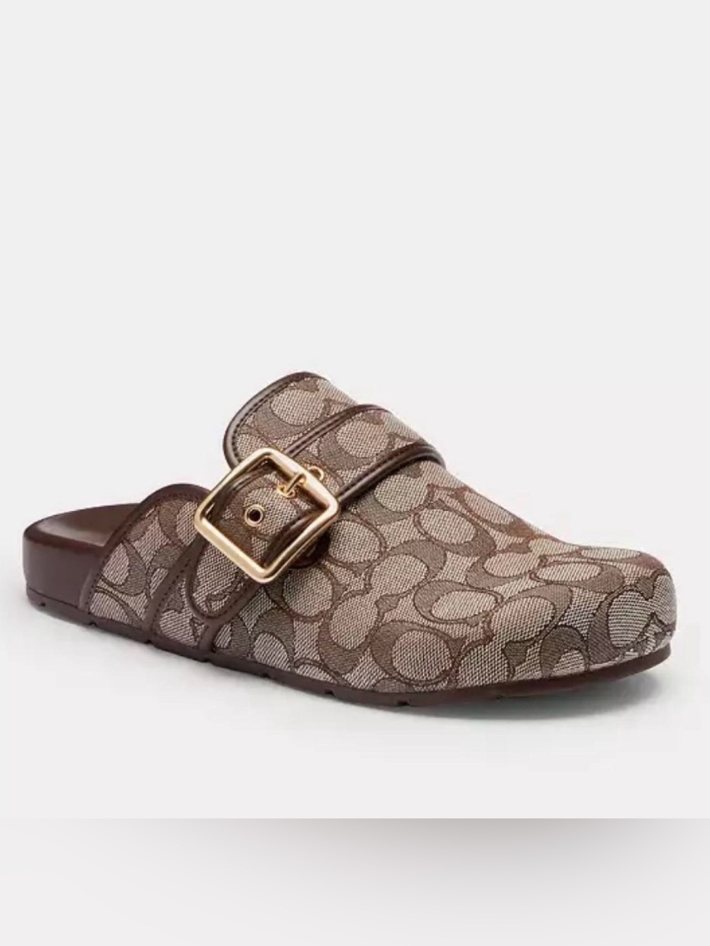 Archival Buckle Clog Coach